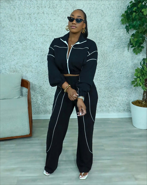 Telle Jogger Set (Black)