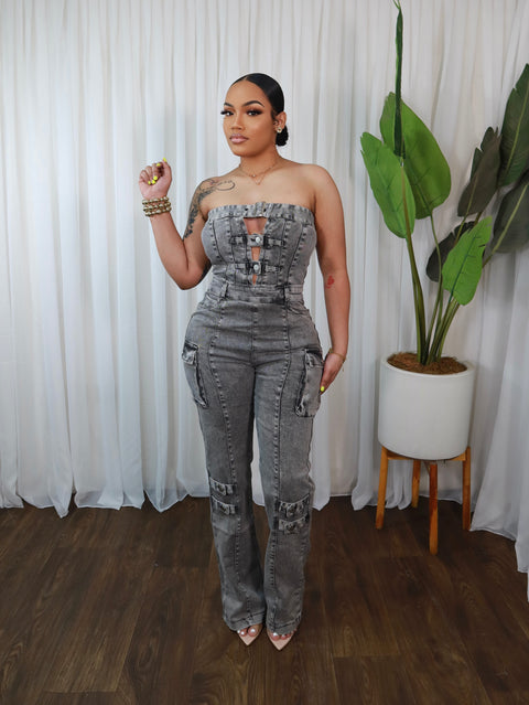 Got That Swagg Jumpsuit (Black)