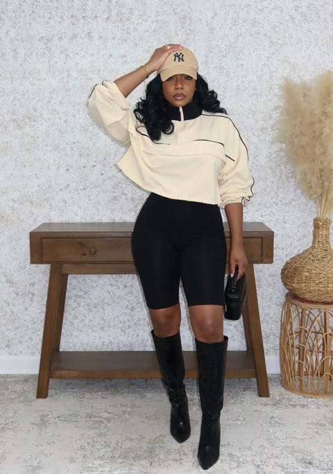 Weekend Vibe Chill Set (Black) - Fitz Clothing