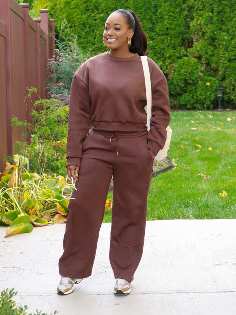 Mira Jogger Set(Brown)