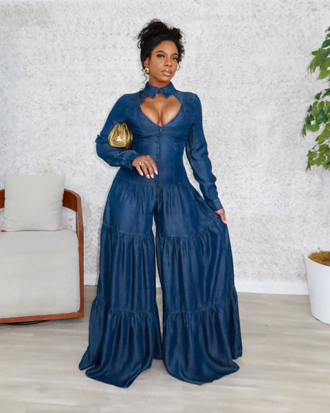 The Obsession Denim Jumpsuit
