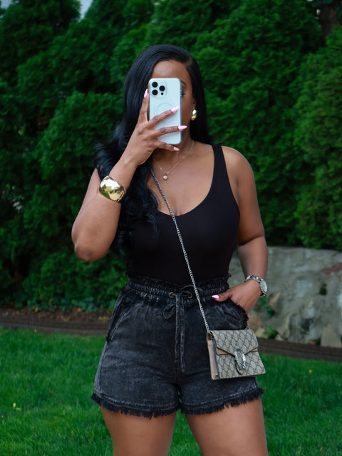Manda Shorts Set (Black)