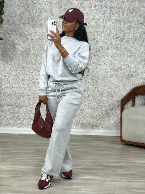 Chill Day Pants Set(Grey)