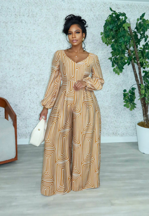 Kacy Spiral Jumpsuit