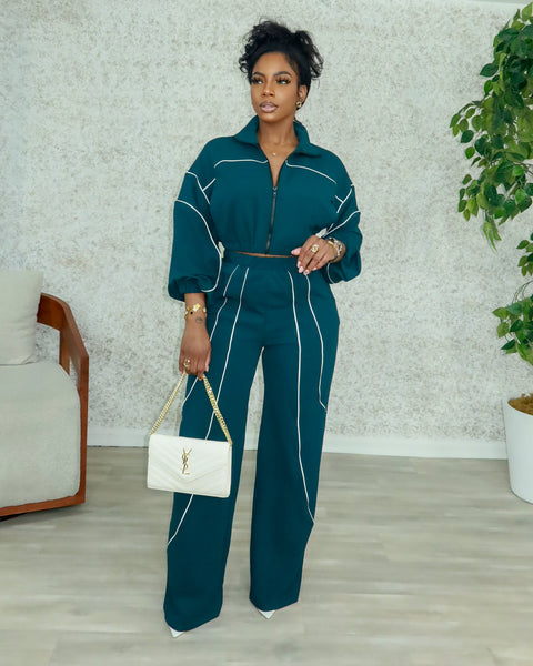 Telle Jogger Set (Hunter Green)