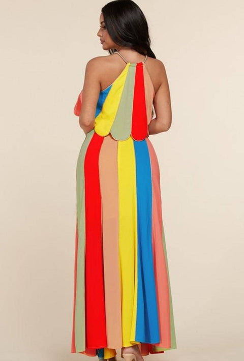 Jude Color Block Skirt Set - Fitz Clothing